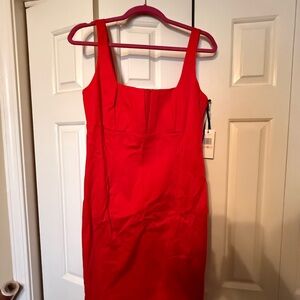 Vintage Calvin Klein Red Women's Dress